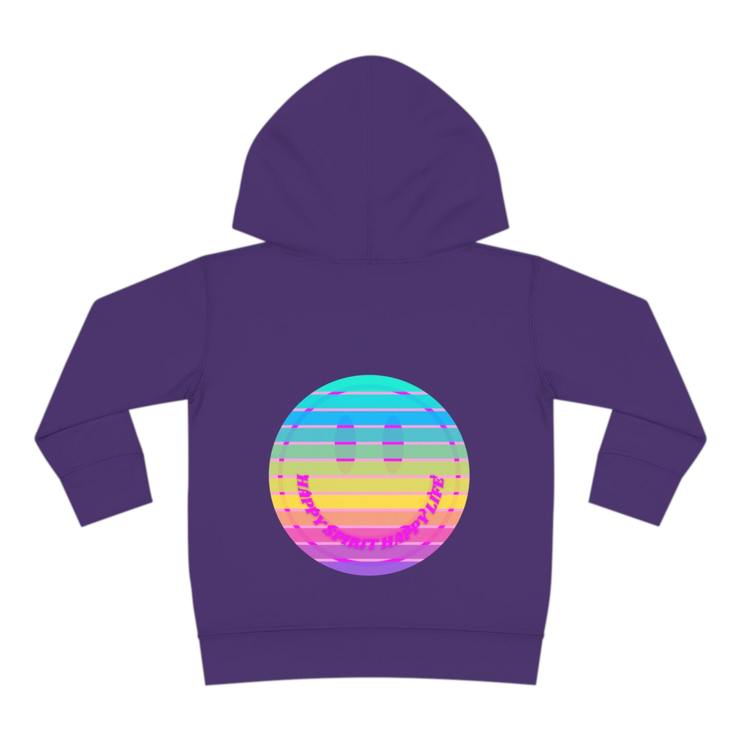 Aesthetic Hoodie for Toddler, Pink Rainbow Hoodie, Kids Smile Face Hoodie, Happy Spirit Happy Life Hoodie, Happy Mind Hoodie, Cute Kid Gifts