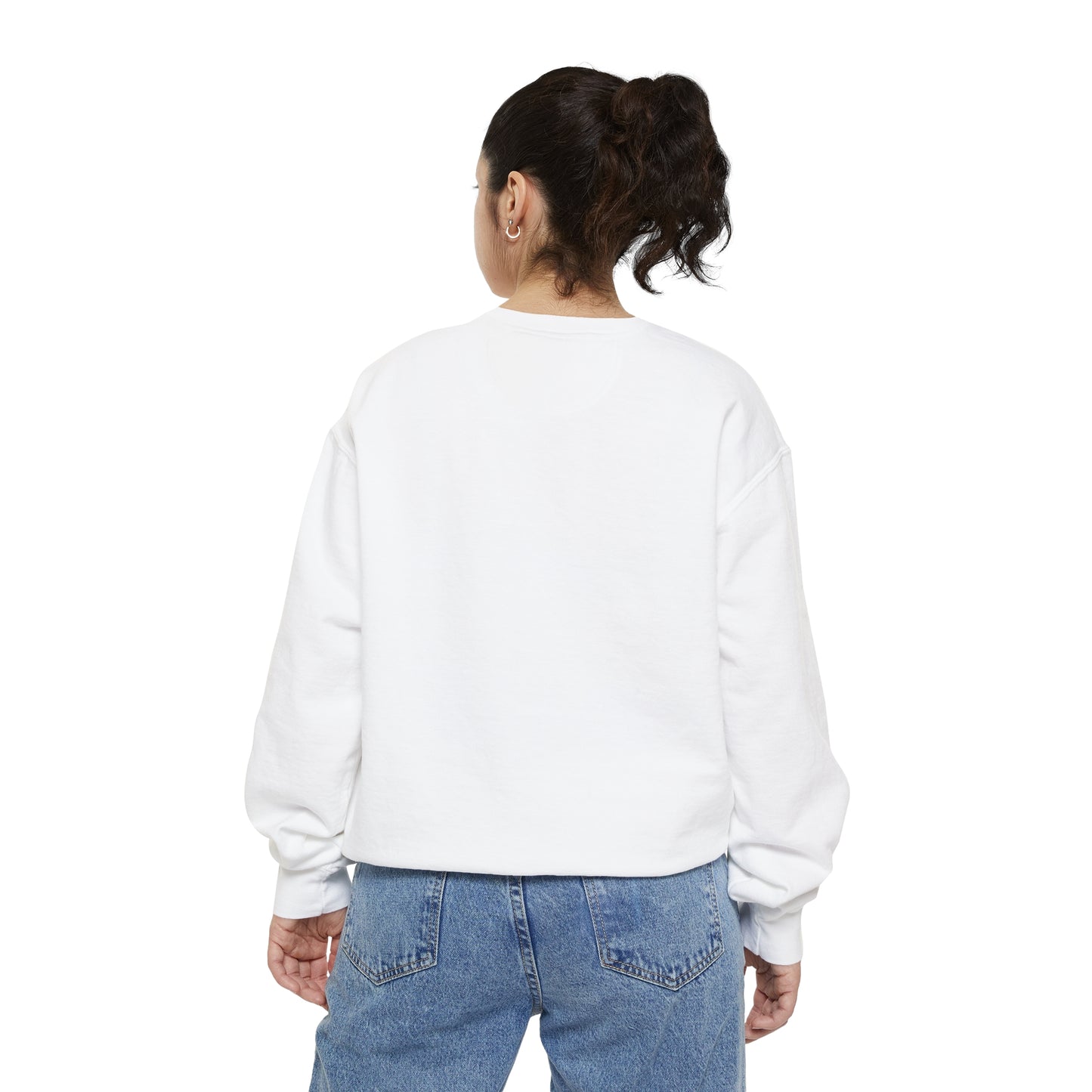 Aesthetic Smile Hoodie, Smile Face Comfort Colors Crewneck, Happy Spirit Happy Life Sunset Smile SweatshirtUnisex Garment-Dyed Sweatshirt
