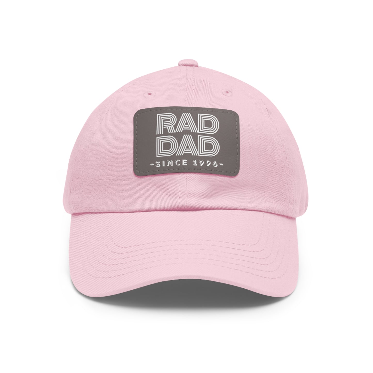 Customizable Rad Dad Hat with Leather Patch, Fathers Day Gift, Dad Hat, Dad Gift, Dad Date Hat, Dad Baseball Hat, Dad Retro Hat, Cotton Hat