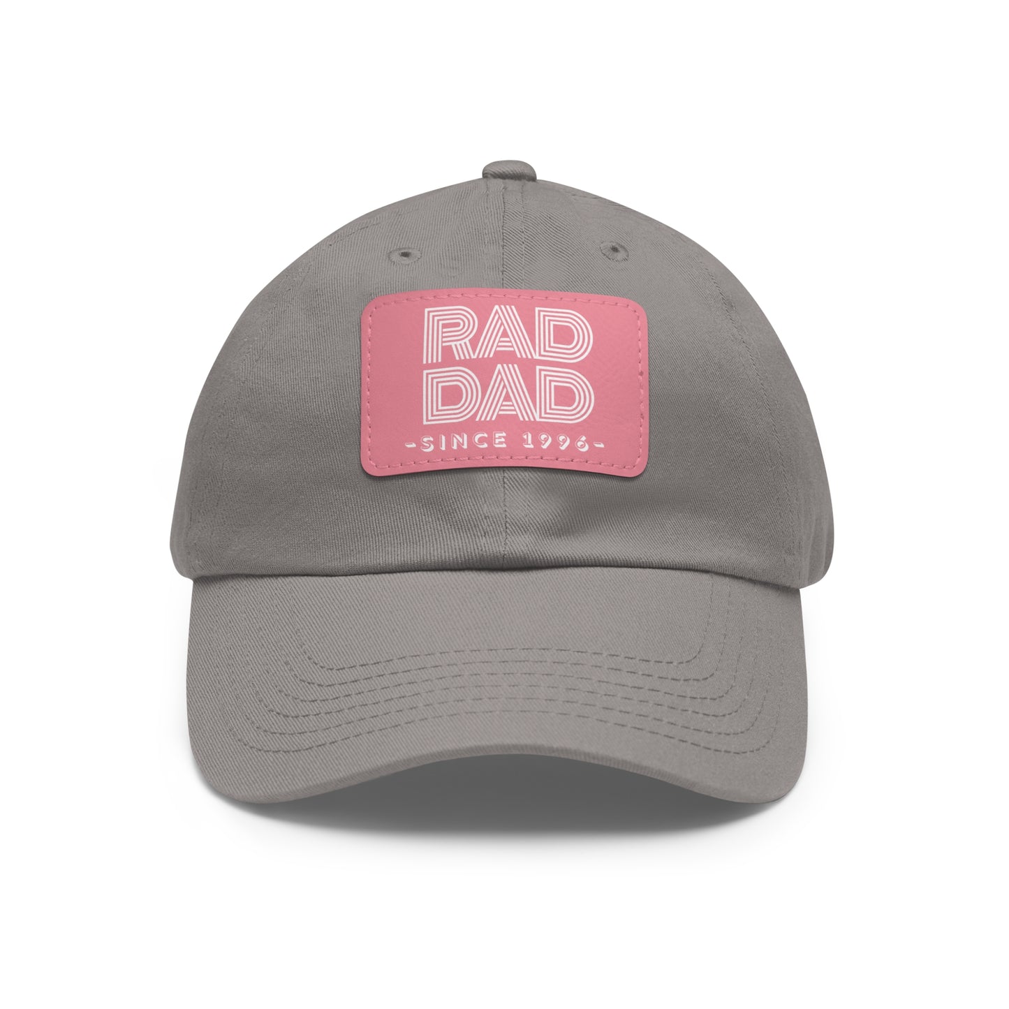 Customizable Rad Dad Hat with Leather Patch, Fathers Day Gift, Dad Hat, Dad Gift, Dad Date Hat, Dad Baseball Hat, Dad Retro Hat, Cotton Hat