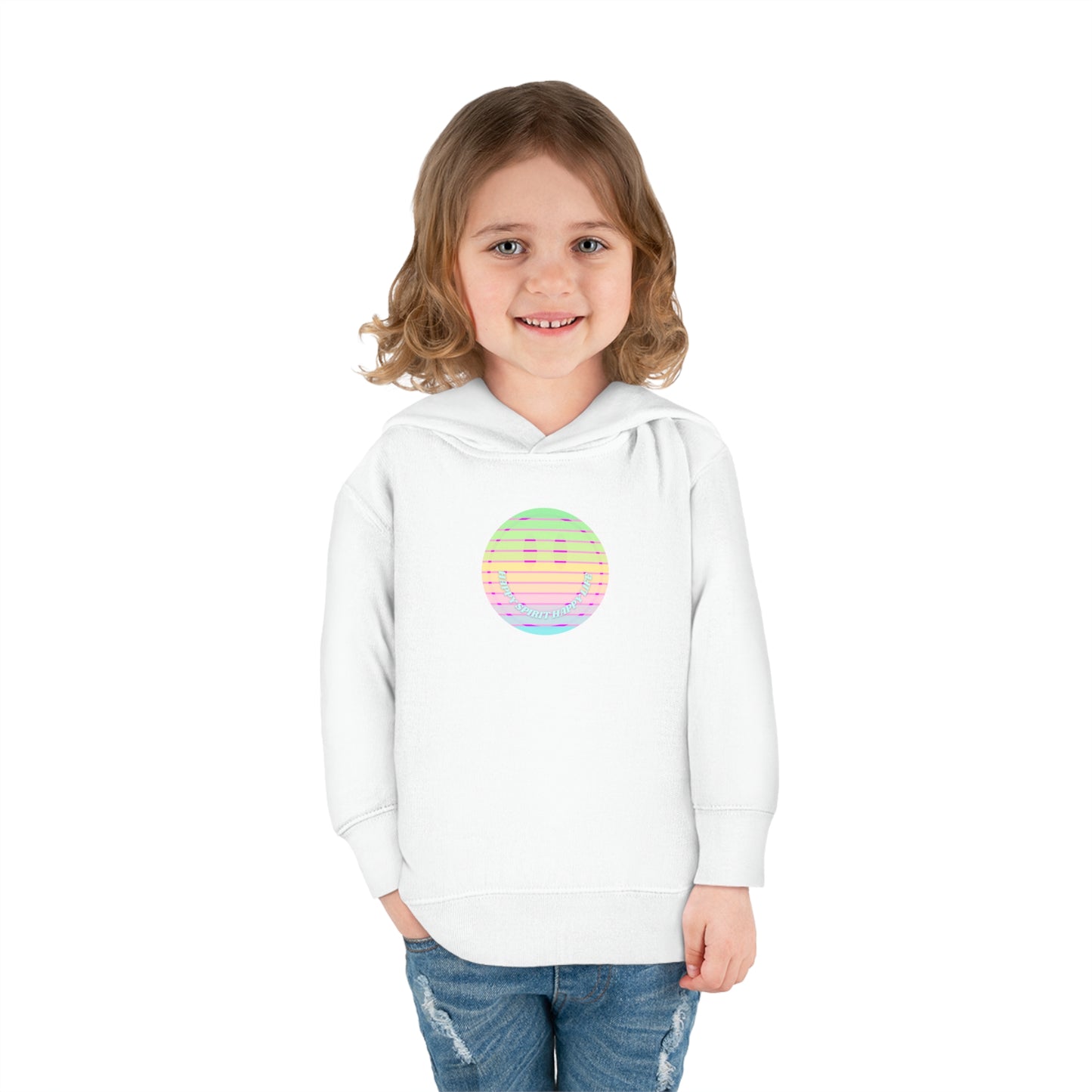 Aesthetic Hoodie, Happy Spirit Happy Life Hoodie, Toddler Hoodie, Happy Mind Hoodie, Mental Health Hoodie, Smile Face Hoodie, Smile Kid Gift