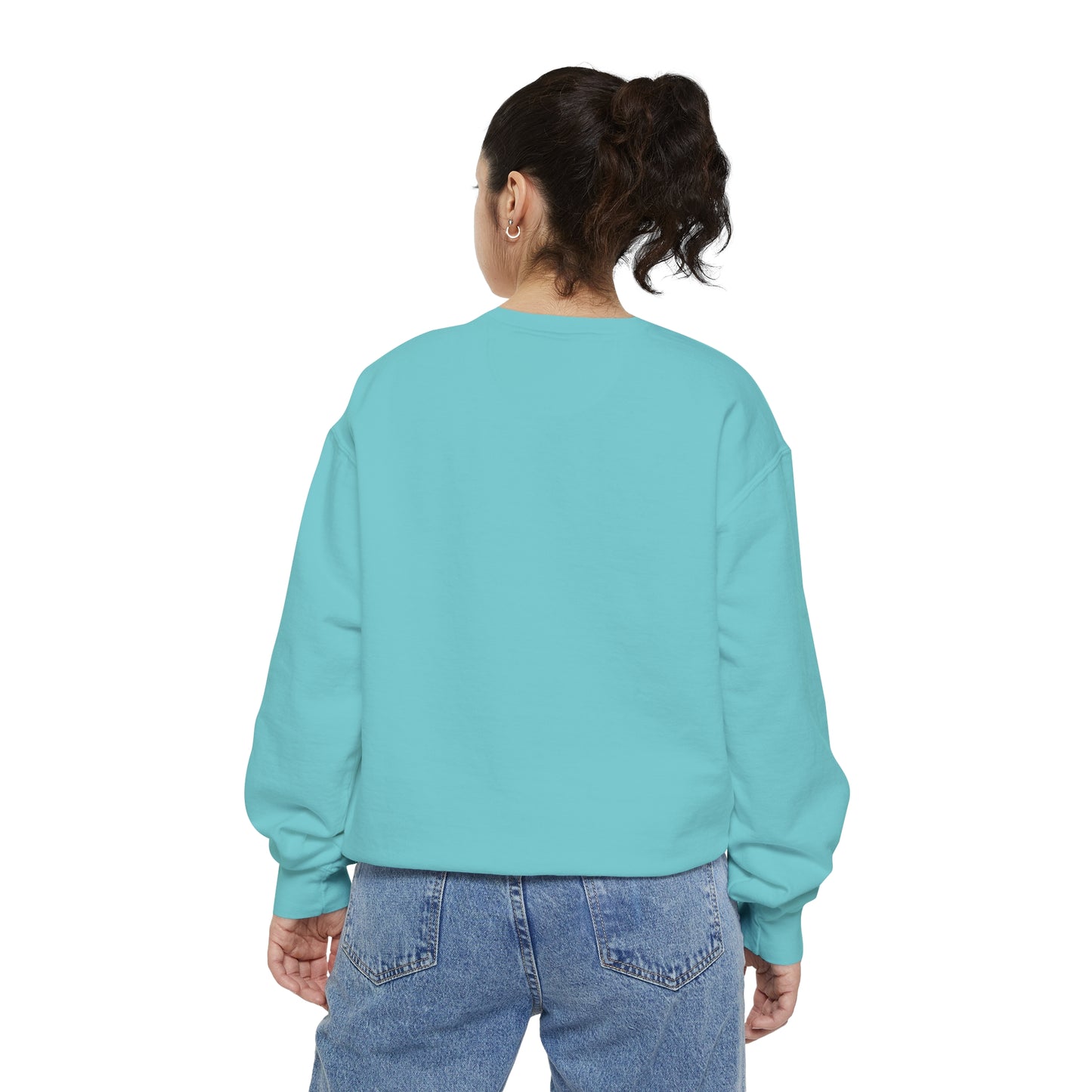 Aesthetic Smile Hoodie, Smile Face Comfort Colors Crewneck, Happy Spirit Happy Life Sunset Smile SweatshirtUnisex Garment-Dyed Sweatshirt