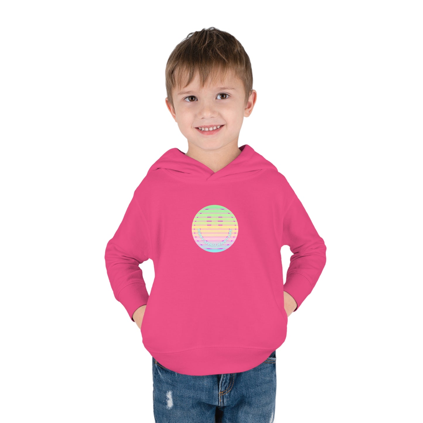 Aesthetic Hoodie, Happy Spirit Happy Life Hoodie, Toddler Hoodie, Happy Mind Hoodie, Mental Health Hoodie, Smile Face Hoodie, Smile Kid Gift