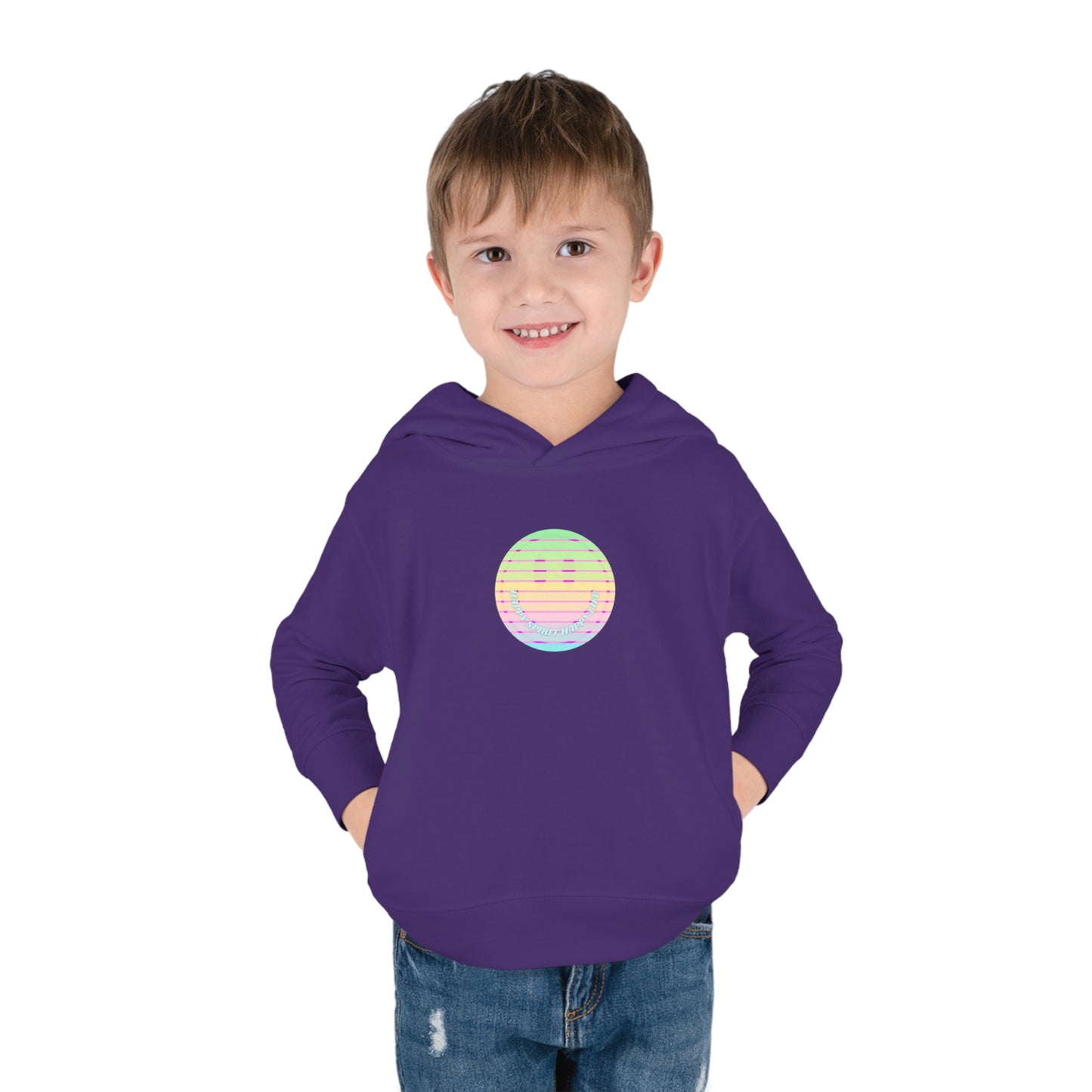 Aesthetic Hoodie, Happy Spirit Happy Life Hoodie, Toddler Hoodie, Happy Mind Hoodie, Mental Health Hoodie, Smile Face Hoodie, Smile Kid Gift