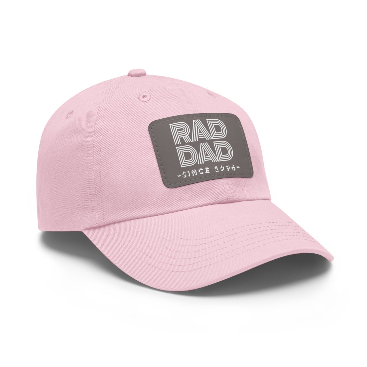 Customizable Rad Dad Hat with Leather Patch, Fathers Day Gift, Dad Hat, Dad Gift, Dad Date Hat, Dad Baseball Hat, Dad Retro Hat, Cotton Hat
