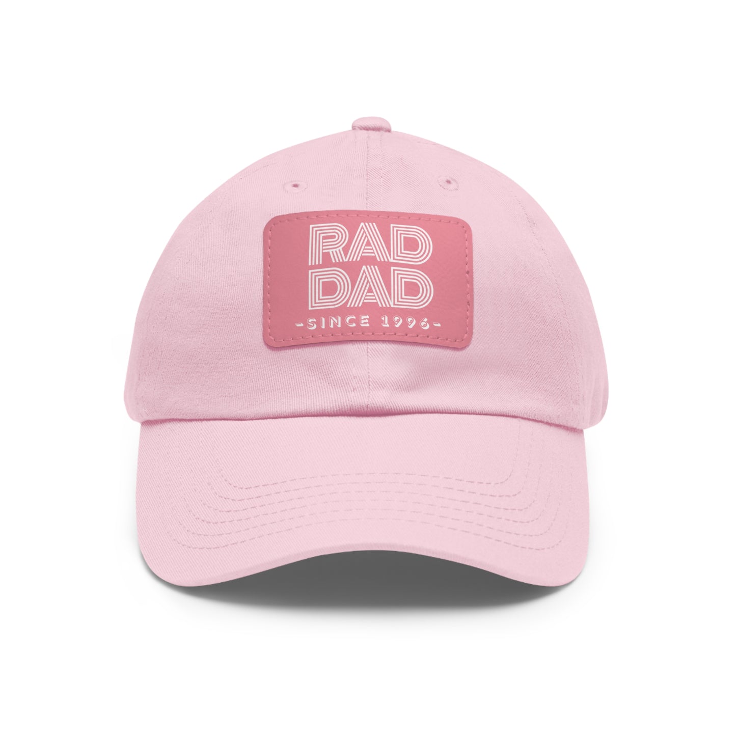 Customizable Rad Dad Hat with Leather Patch, Fathers Day Gift, Dad Hat, Dad Gift, Dad Date Hat, Dad Baseball Hat, Dad Retro Hat, Cotton Hat