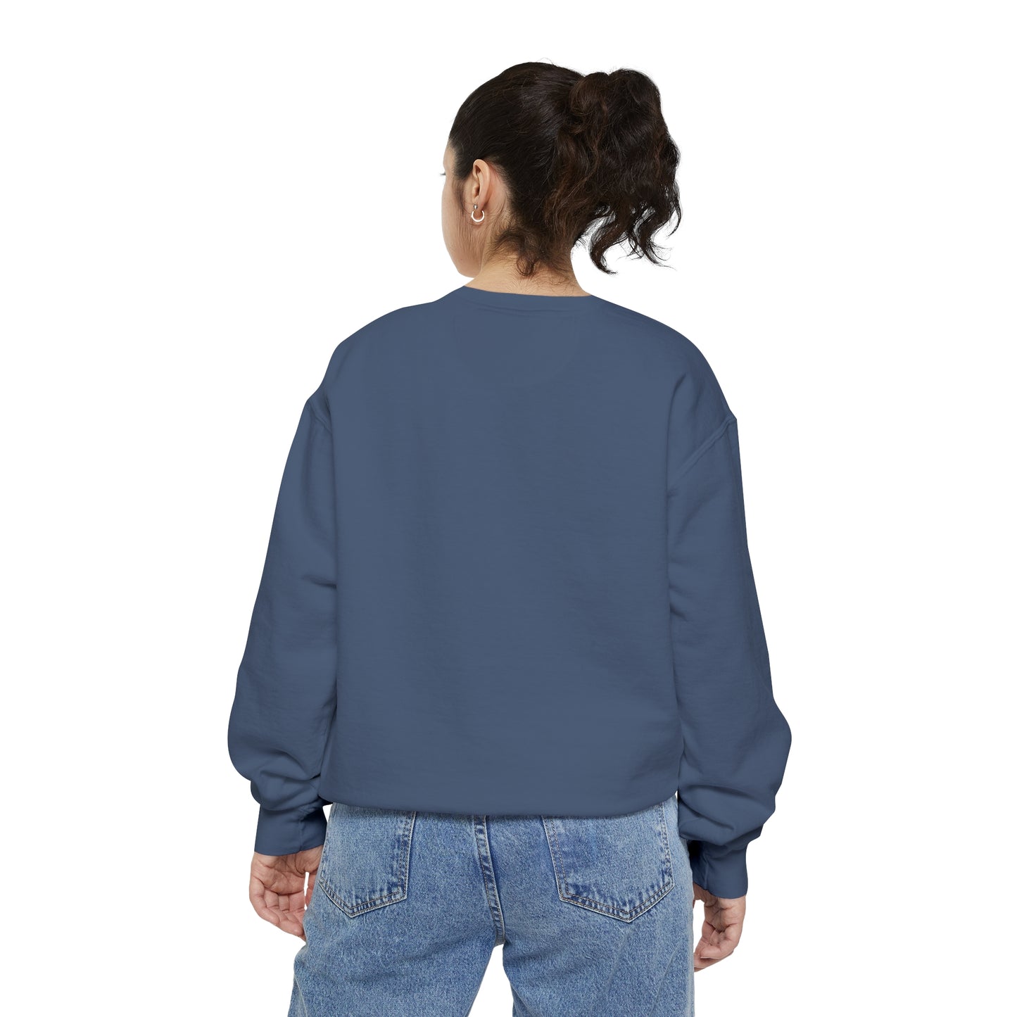 Aesthetic Smile Hoodie, Smile Face Comfort Colors Crewneck, Happy Spirit Happy Life Sunset Smile SweatshirtUnisex Garment-Dyed Sweatshirt
