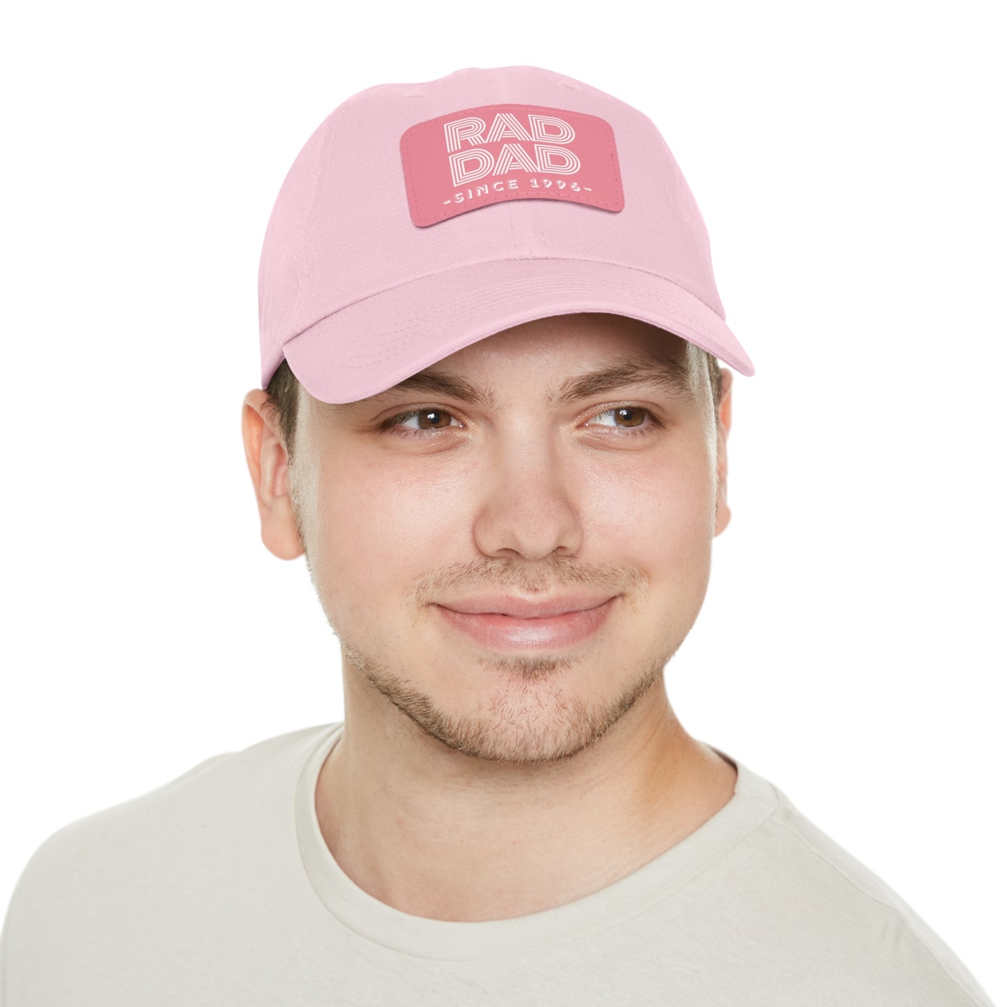 Customizable Rad Dad Hat with Leather Patch, Fathers Day Gift, Dad Hat, Dad Gift, Dad Date Hat, Dad Baseball Hat, Dad Retro Hat, Cotton Hat