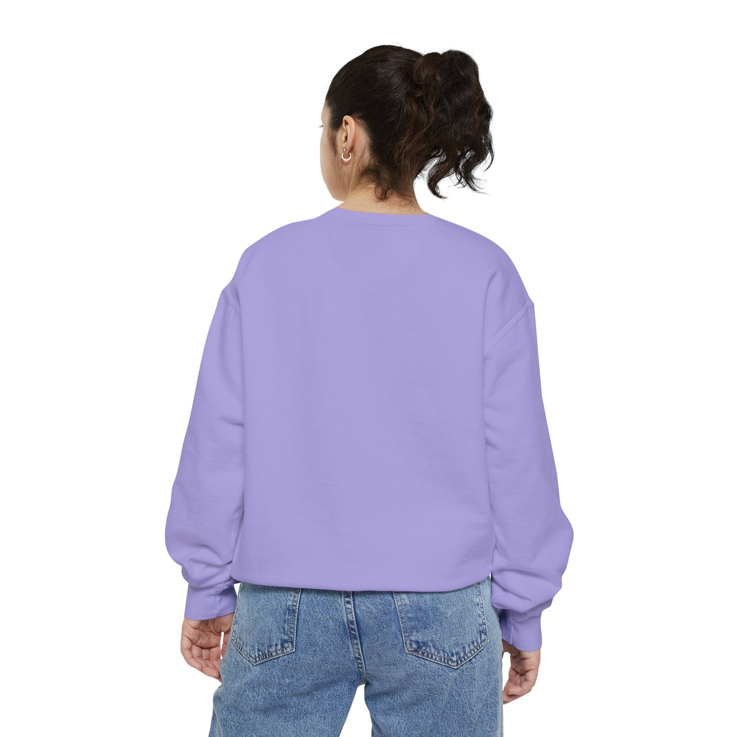 Aesthetic Smile Hoodie, Smile Face Comfort Colors Crewneck, Happy Spirit Happy Life Sunset Smile SweatshirtUnisex Garment-Dyed Sweatshirt