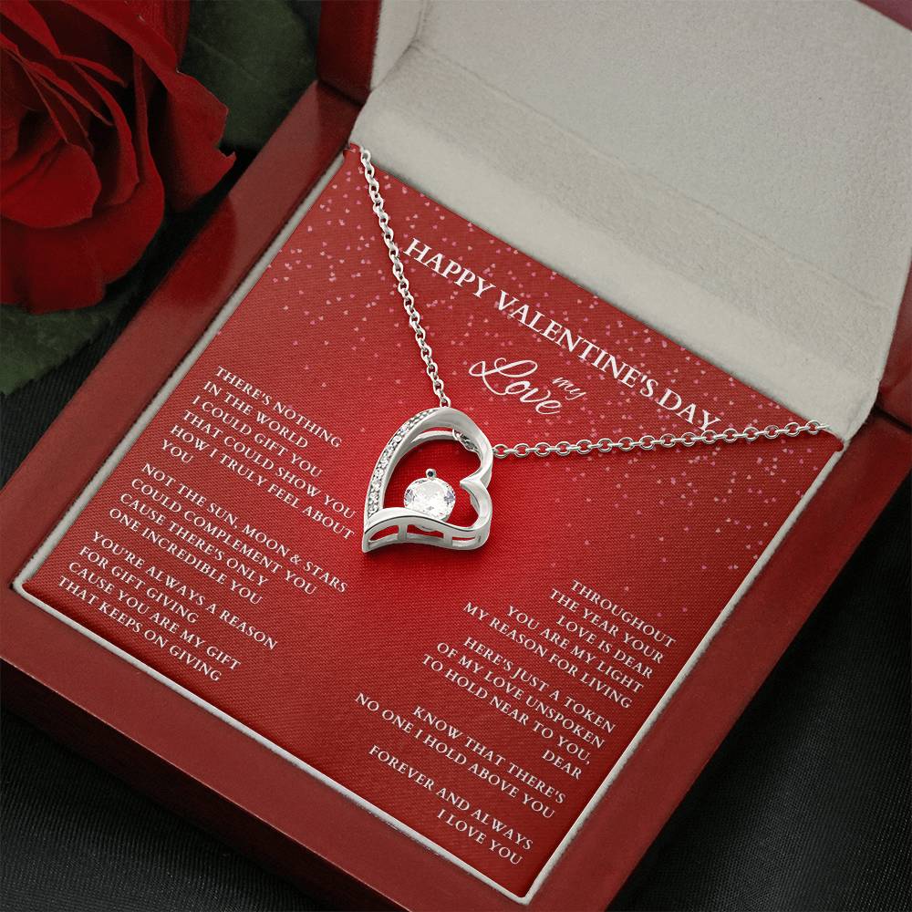 Wife Gift, Girlfriend Gift, Valentine Gift, Happy Valentines Day, Valentine's Day Gift, Wife Necklace, Diamond Necklace, Wife Valentine Gift