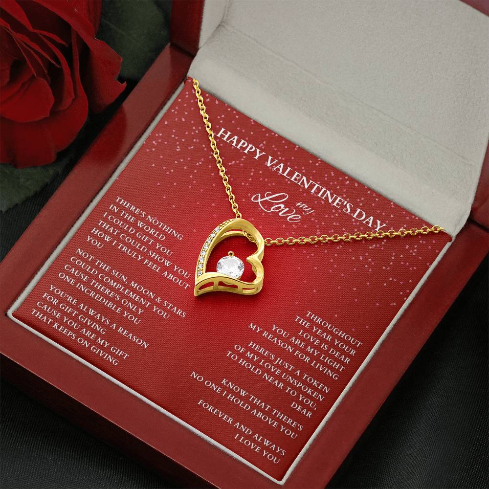 Wife Gift, Girlfriend Gift, Valentine Gift, Happy Valentines Day, Valentine's Day Gift, Wife Necklace, Diamond Necklace, Wife Valentine Gift