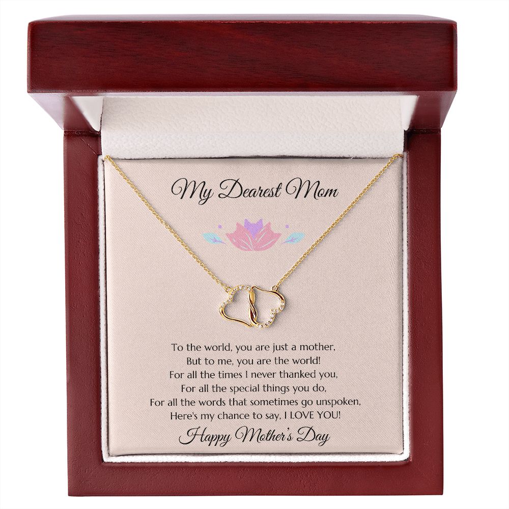Mom Gift, Mothers Day Gift, Mothers Day Present, Mothers Day Diamond Necklace, Mom Gold Necklace, Mom Gift, Gift For Mom, Mom Gift