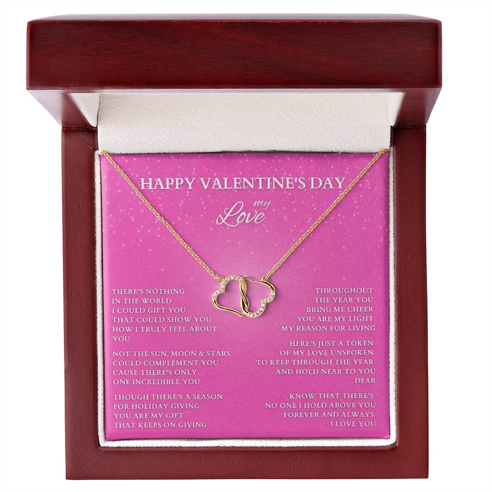 Wife Gift, Girlfriend Gift, Valentine Gift, Happy Valentines Day, Valentine's Day Gift, Wife Necklace, Diamond Necklace, Wife Valentine Gift
