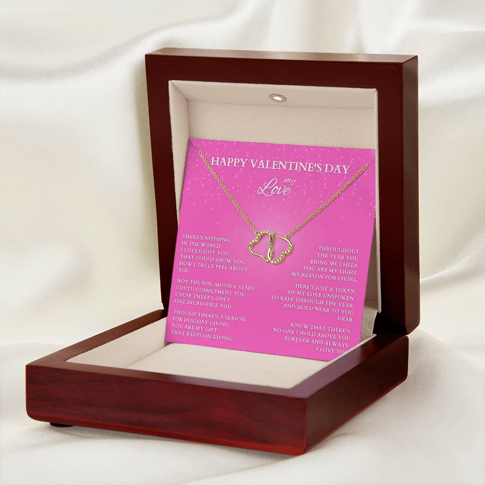 Wife Gift, Girlfriend Gift, Valentine Gift, Happy Valentines Day, Valentine's Day Gift, Wife Necklace, Diamond Necklace, Wife Valentine Gift