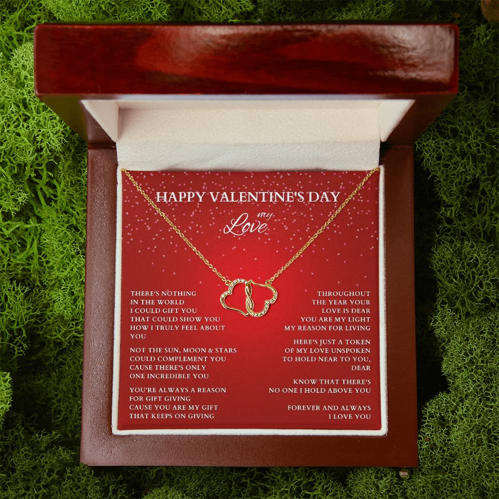 Wife Gift, Girlfriend Gift, Valentine Gift, Happy Valentines Day, Valentine's Day Gift, Wife Necklace, Diamond Necklace, Wife Valentine Gift