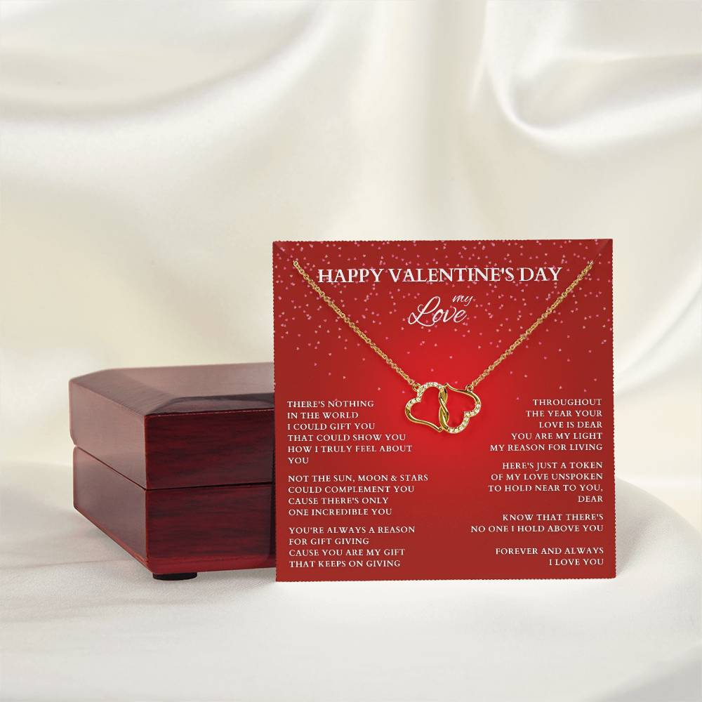 Wife Gift, Girlfriend Gift, Valentine Gift, Happy Valentines Day, Valentine's Day Gift, Wife Necklace, Diamond Necklace, Wife Valentine Gift