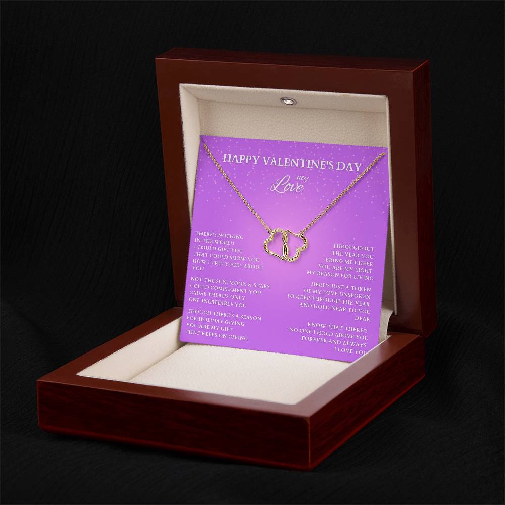 Wife Gift, Girlfriend Gift, Valentine Gift, Happy Valentines Day, Valentine's Day Gift, Wife Necklace, Diamond Necklace, Wife Valentine Gift