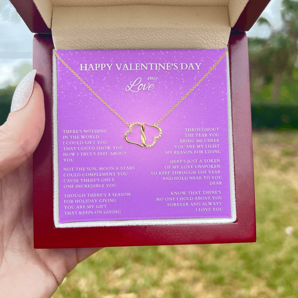 Wife Gift, Girlfriend Gift, Valentine Gift, Happy Valentines Day, Valentine's Day Gift, Wife Necklace, Diamond Necklace, Wife Valentine Gift