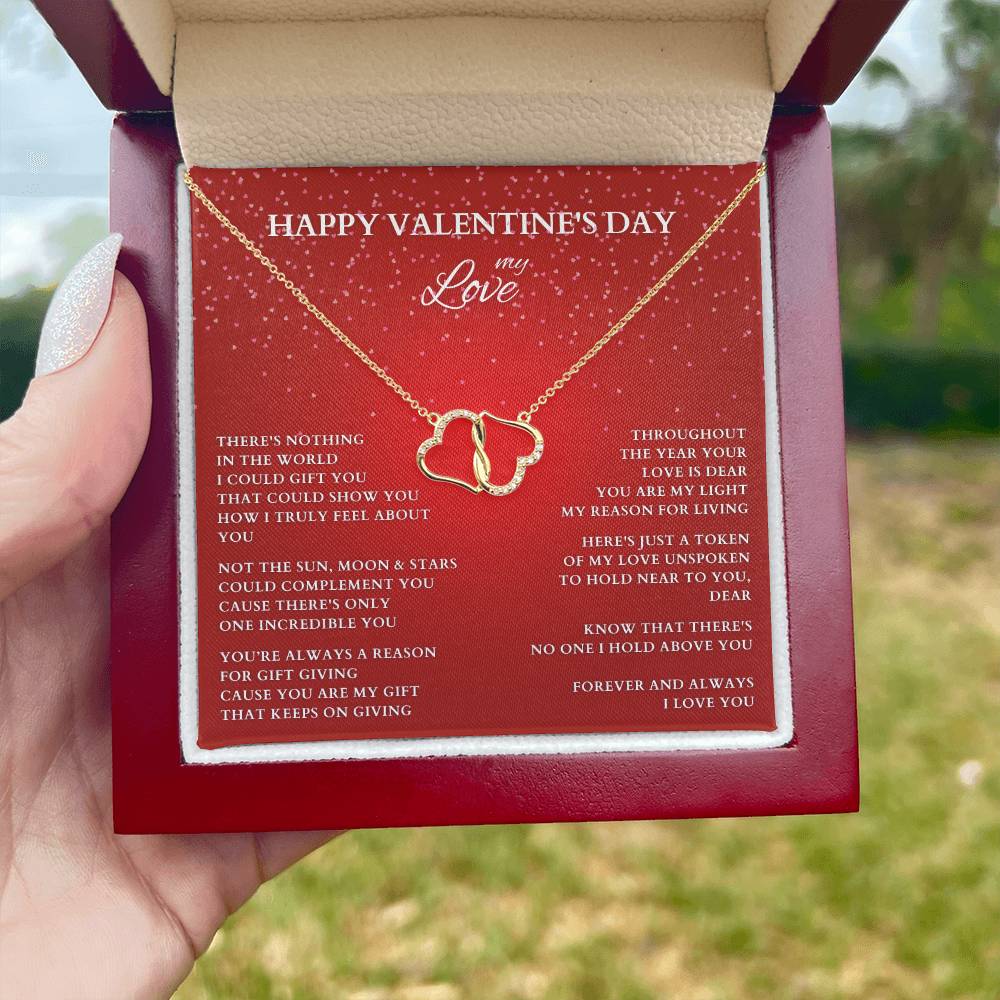 Wife Gift, Girlfriend Gift, Valentine Gift, Happy Valentines Day, Valentine's Day Gift, Wife Necklace, Diamond Necklace, Wife Valentine Gift