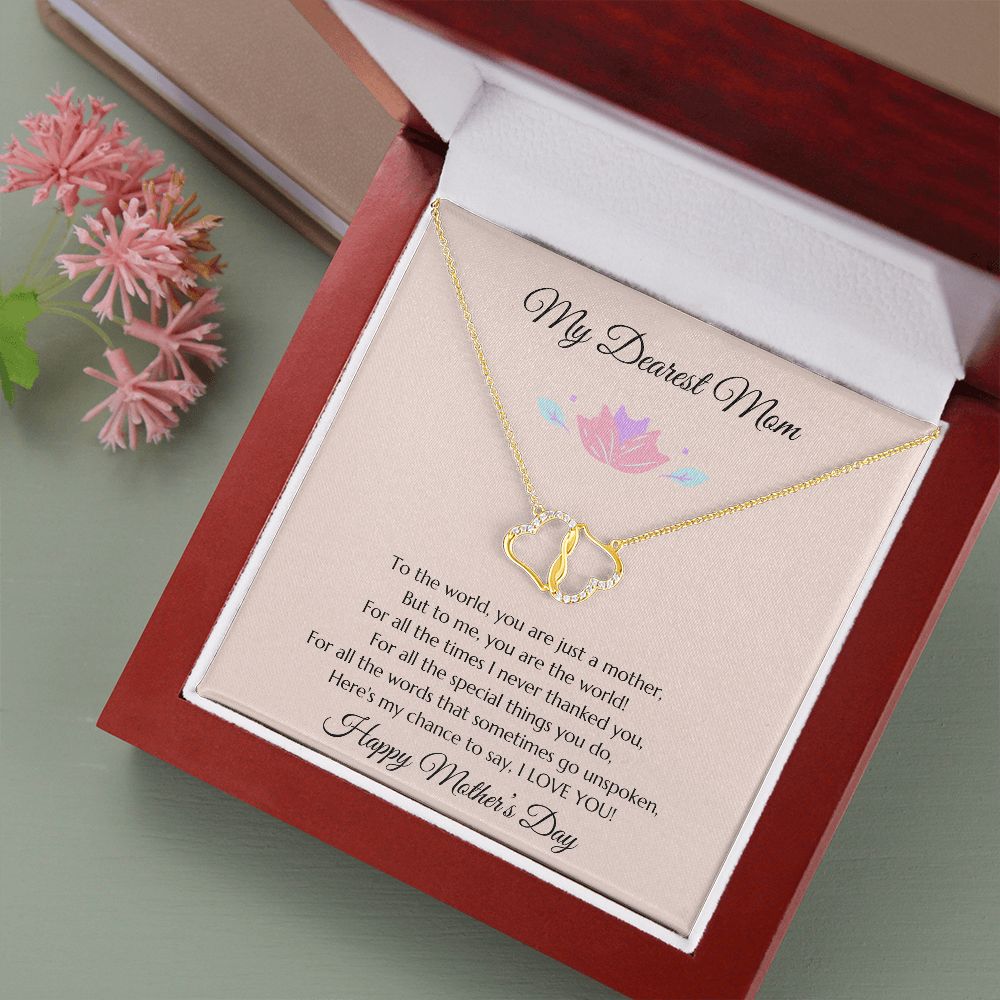 Mom Gift, Mothers Day Gift, Mothers Day Present, Mothers Day Diamond Necklace, Mom Gold Necklace, Mom Gift, Gift For Mom, Mom Gift