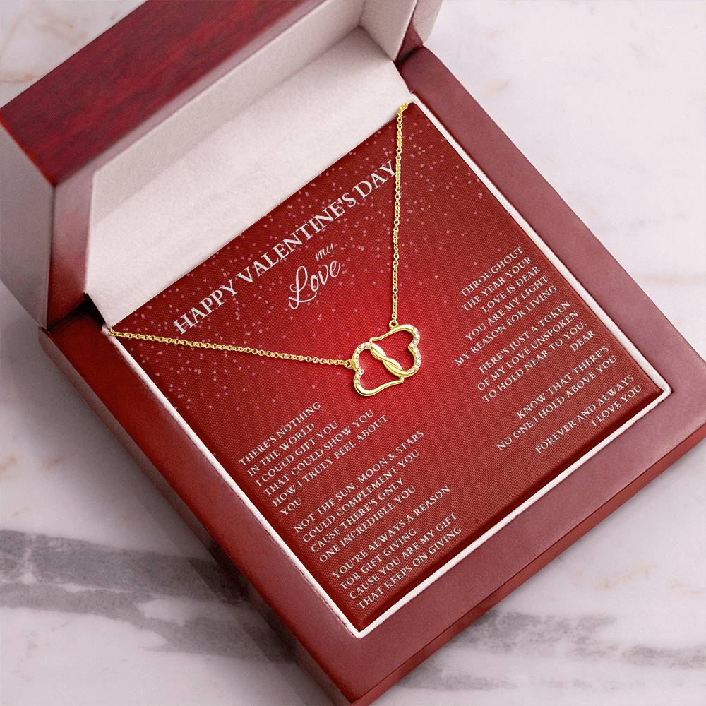Wife Gift, Girlfriend Gift, Valentine Gift, Happy Valentines Day, Valentine's Day Gift, Wife Necklace, Diamond Necklace, Wife Valentine Gift