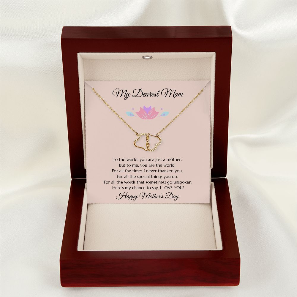 Mom Gift, Mothers Day Gift, Mothers Day Present, Mothers Day Diamond Necklace, Mom Gold Necklace, Mom Gift, Gift For Mom, Mom Gift