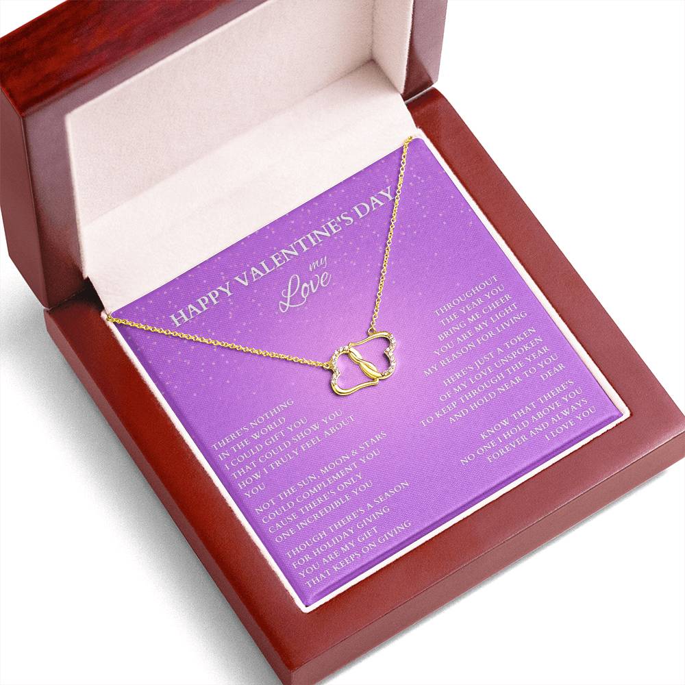 Wife Gift, Girlfriend Gift, Valentine Gift, Happy Valentines Day, Valentine's Day Gift, Wife Necklace, Diamond Necklace, Wife Valentine Gift