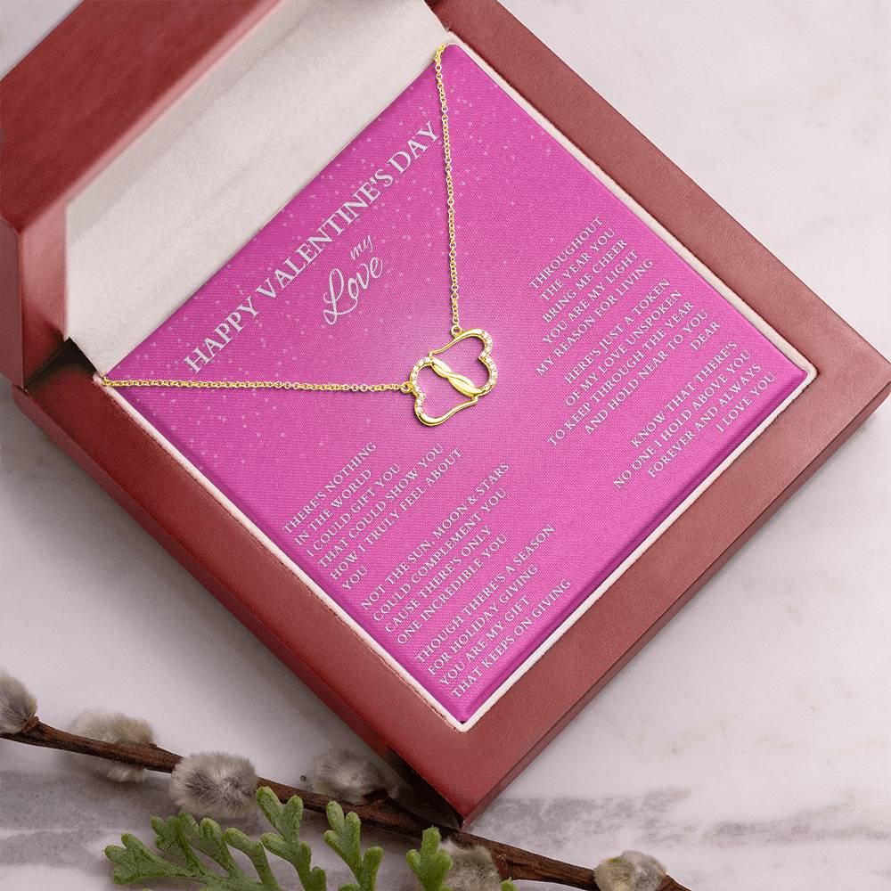 Wife Gift, Girlfriend Gift, Valentine Gift, Happy Valentines Day, Valentine's Day Gift, Wife Necklace, Diamond Necklace, Wife Valentine Gift