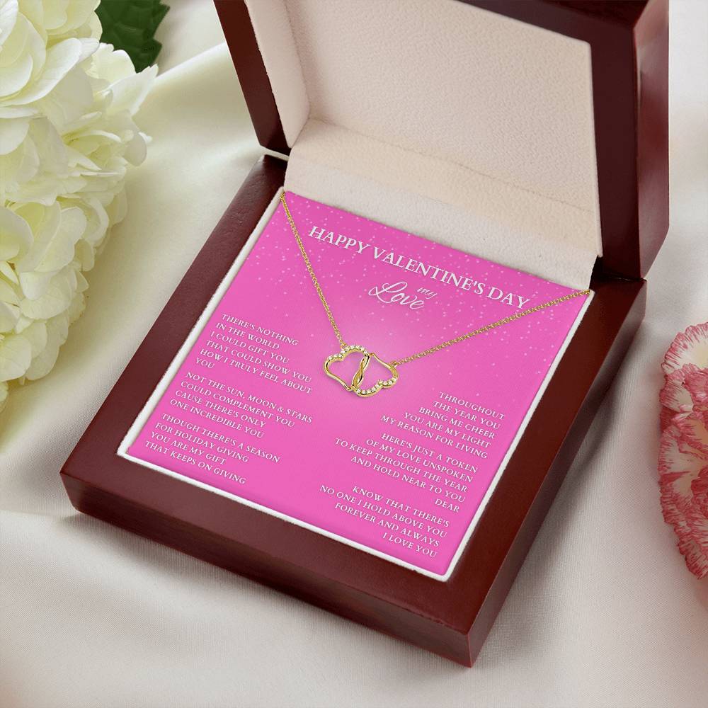 Wife Gift, Girlfriend Gift, Valentine Gift, Happy Valentines Day, Valentine's Day Gift, Wife Necklace, Diamond Necklace, Wife Valentine Gift