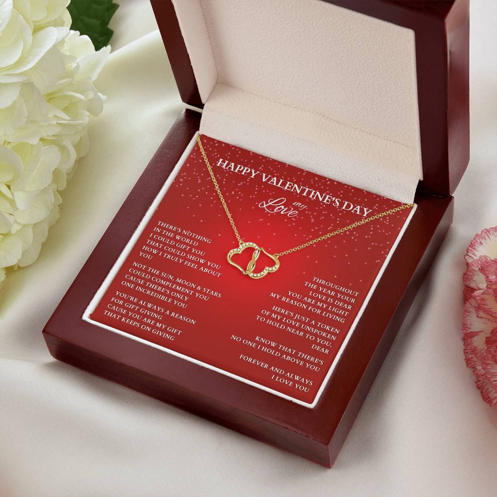 Wife Gift, Girlfriend Gift, Valentine Gift, Happy Valentines Day, Valentine's Day Gift, Wife Necklace, Diamond Necklace, Wife Valentine Gift