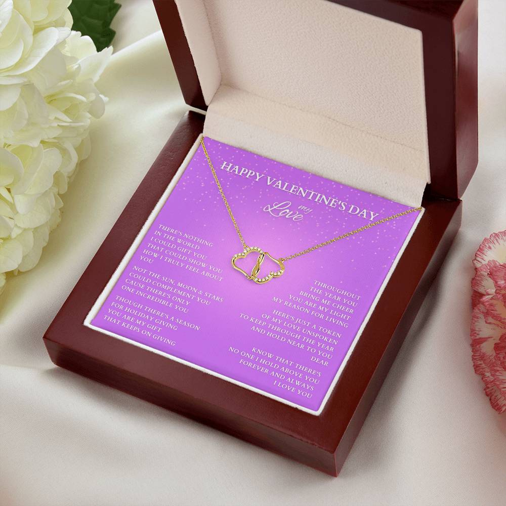 Wife Gift, Girlfriend Gift, Valentine Gift, Happy Valentines Day, Valentine's Day Gift, Wife Necklace, Diamond Necklace, Wife Valentine Gift