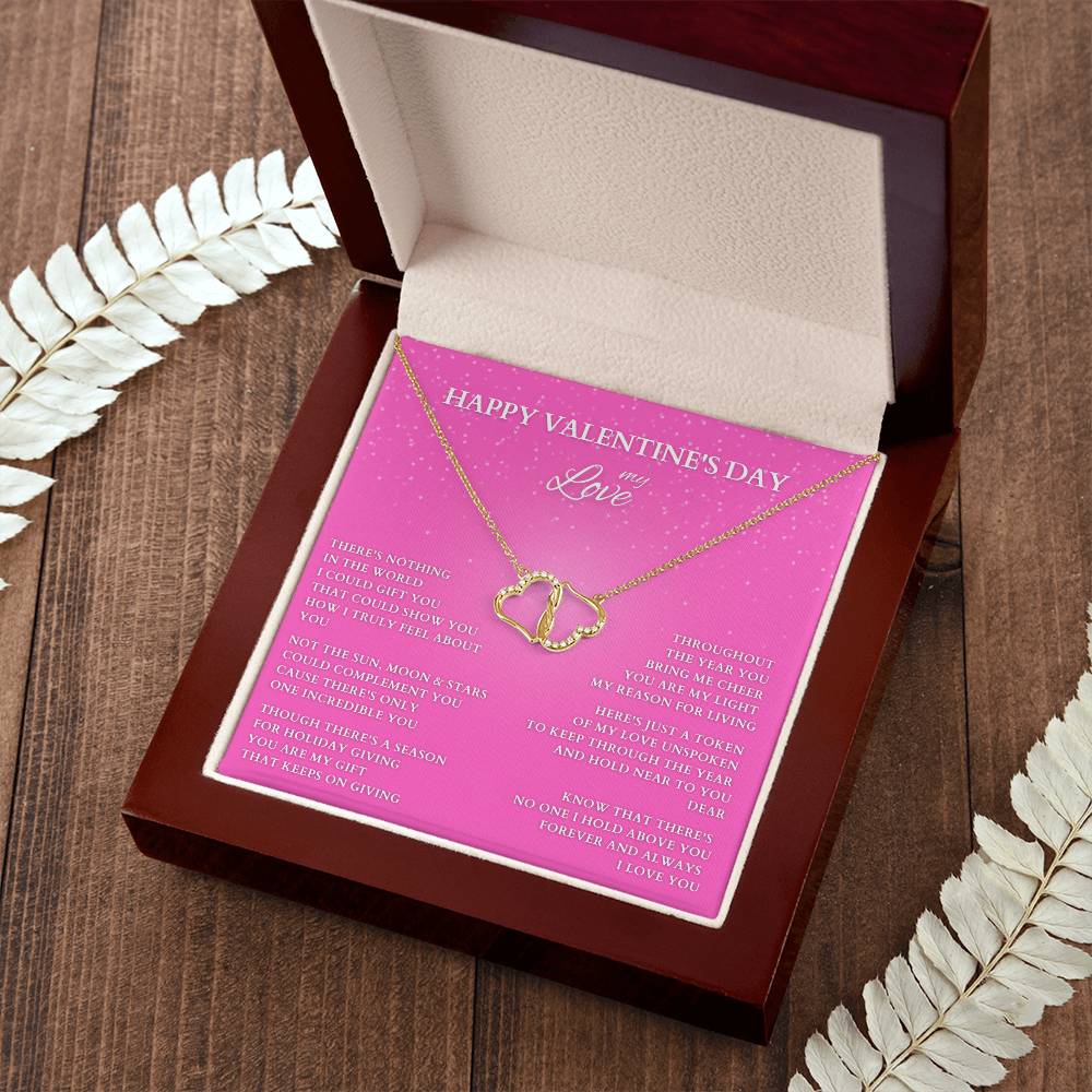 Wife Gift, Girlfriend Gift, Valentine Gift, Happy Valentines Day, Valentine's Day Gift, Wife Necklace, Diamond Necklace, Wife Valentine Gift