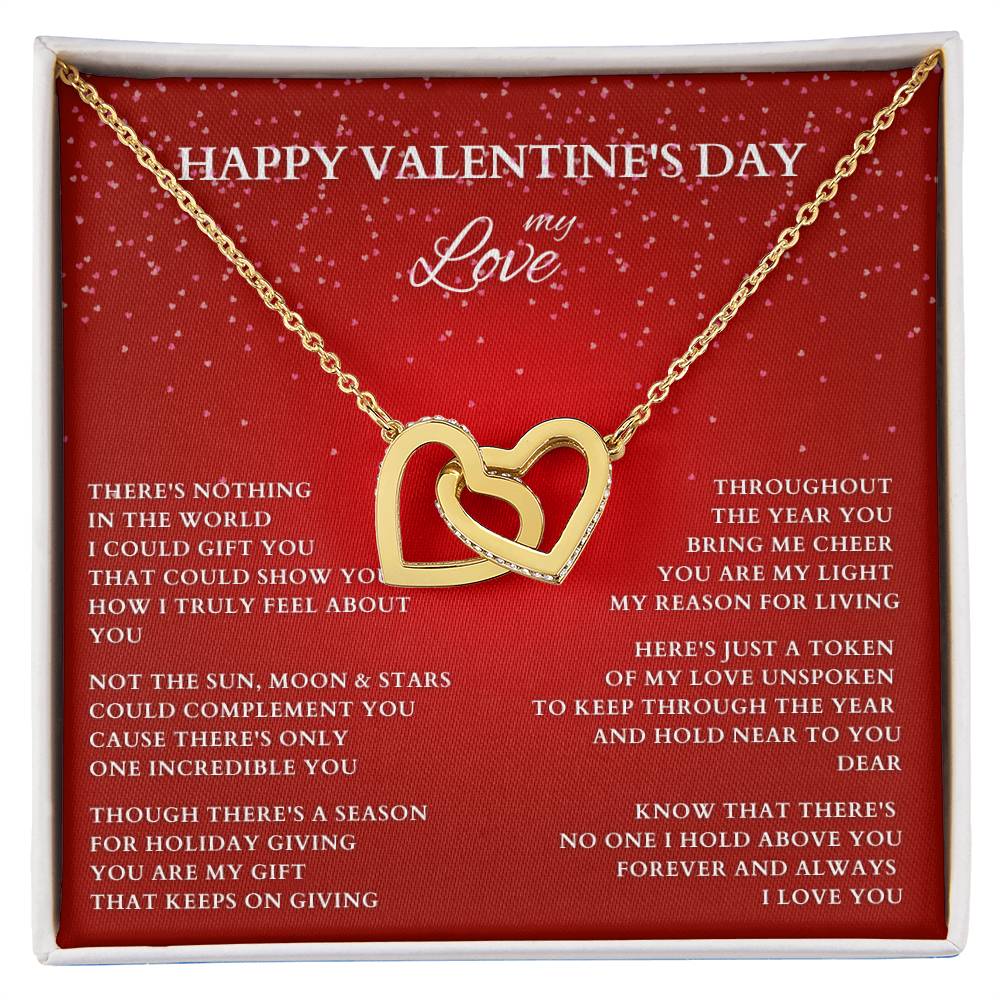 Wife Gift, Girlfriend Gift, Valentine Gift, Happy Valentines Day, Valentine's Day Gift, Wife Necklace, Diamond Necklace, Wife Valentine Gift