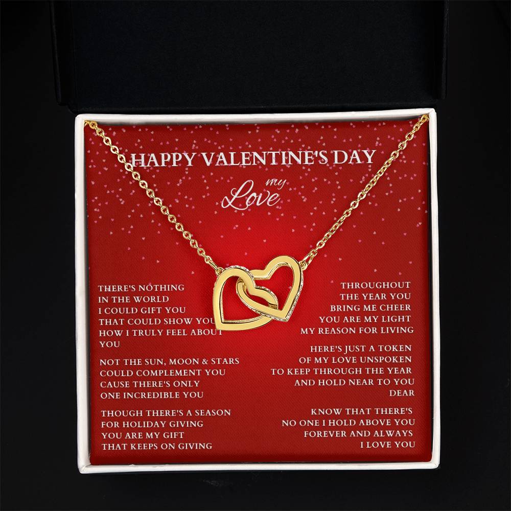 Wife Gift, Girlfriend Gift, Valentine Gift, Happy Valentines Day, Valentine's Day Gift, Wife Necklace, Diamond Necklace, Wife Valentine Gift