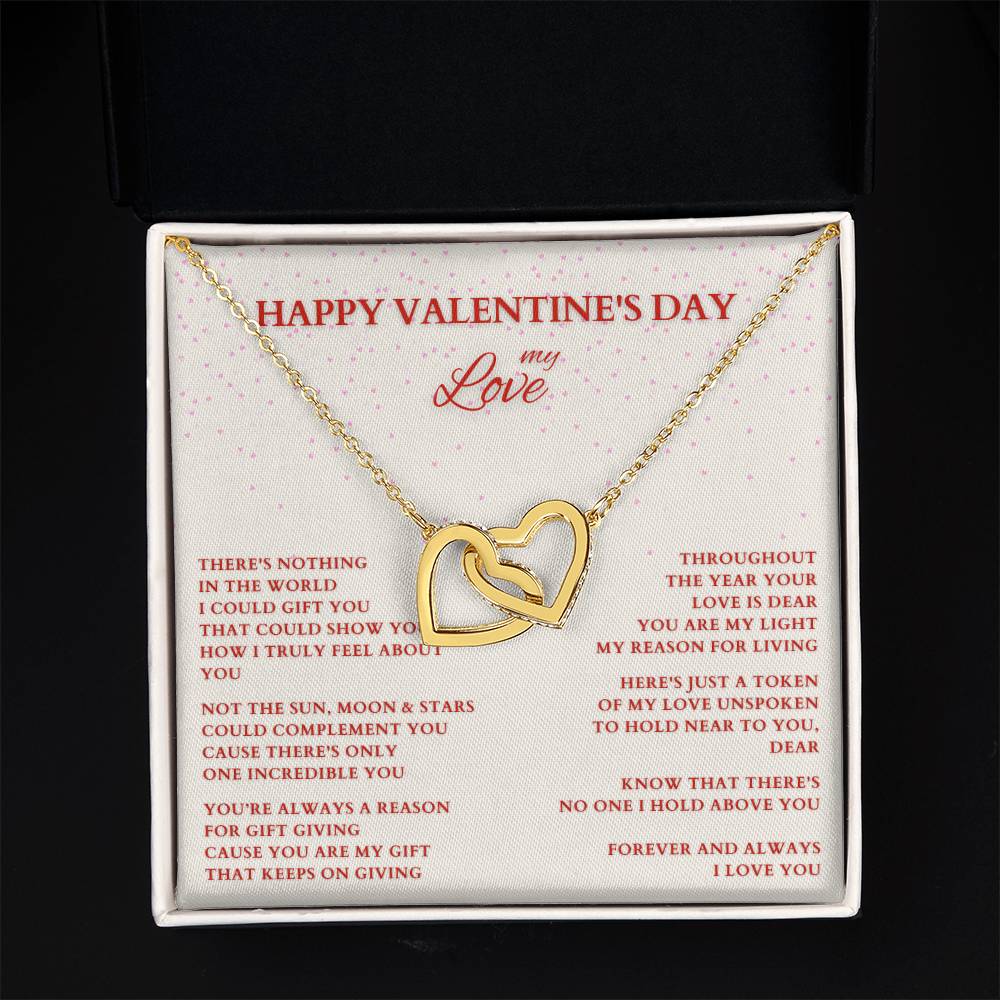 Wife Gift, Girlfriend Gift, Valentine Gift, Happy Valentines Day, Valentine's Day Gift, Wife Necklace, Diamond Necklace, Wife Valentine Gift
