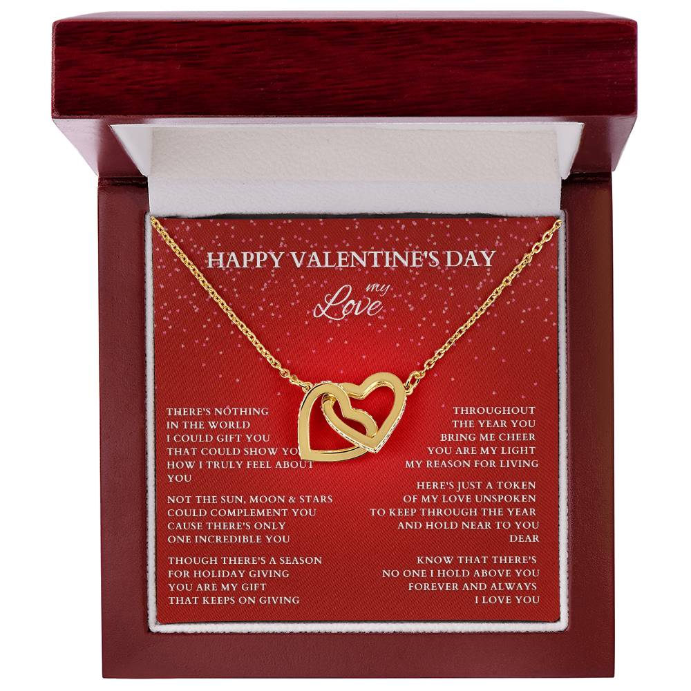 Wife Gift, Girlfriend Gift, Valentine Gift, Happy Valentines Day, Valentine's Day Gift, Wife Necklace, Diamond Necklace, Wife Valentine Gift