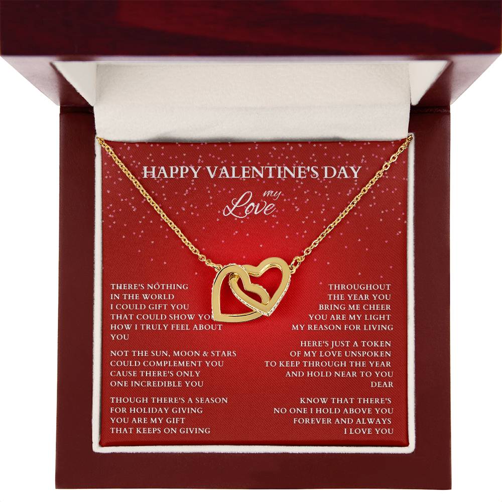 Wife Gift, Girlfriend Gift, Valentine Gift, Happy Valentines Day, Valentine's Day Gift, Wife Necklace, Diamond Necklace, Wife Valentine Gift