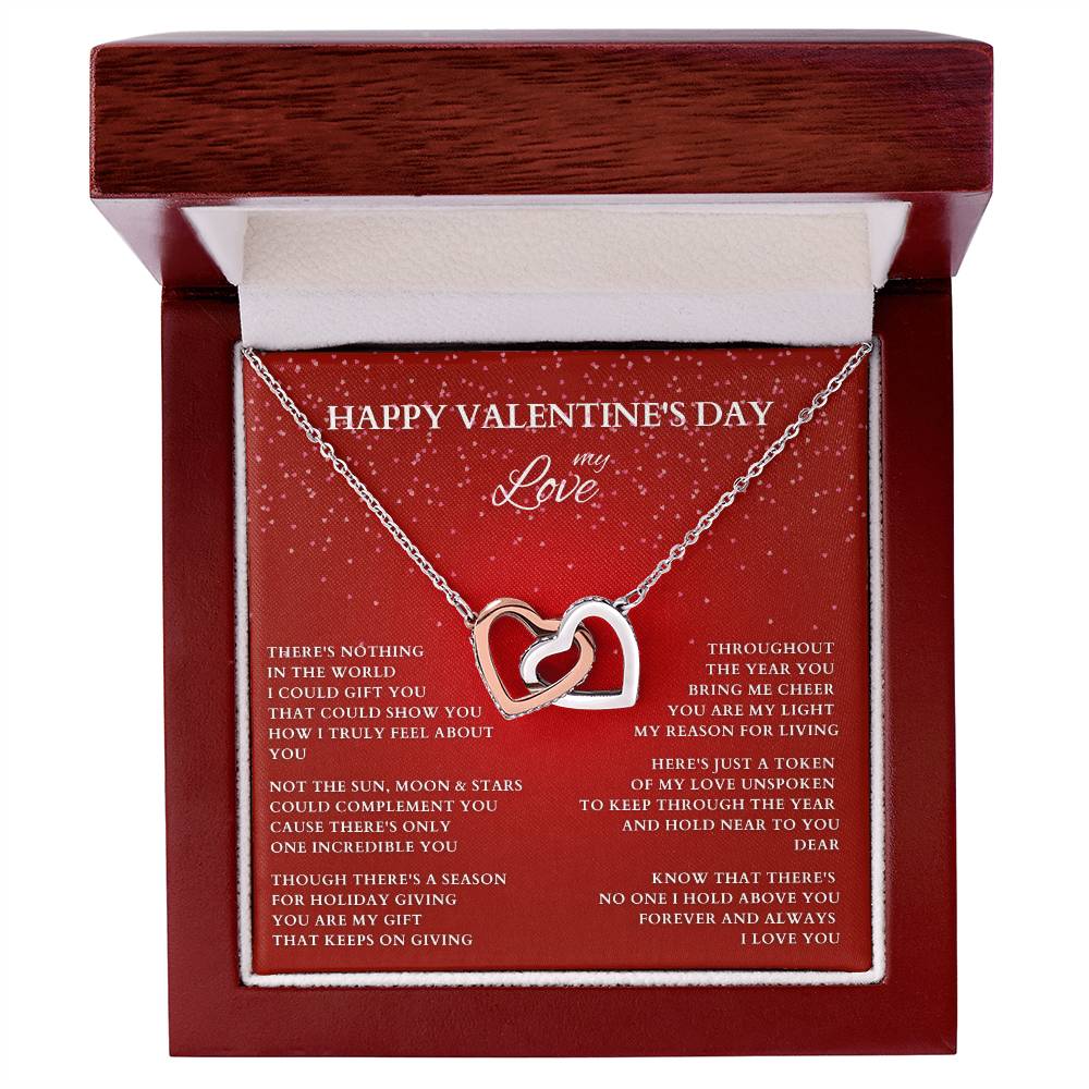 Wife Gift, Girlfriend Gift, Valentine Gift, Happy Valentines Day, Valentine's Day Gift, Wife Necklace, Diamond Necklace, Wife Valentine Gift
