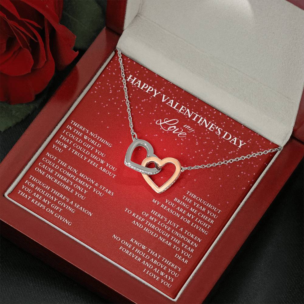 Wife Gift, Girlfriend Gift, Valentine Gift, Happy Valentines Day, Valentine's Day Gift, Wife Necklace, Diamond Necklace, Wife Valentine Gift