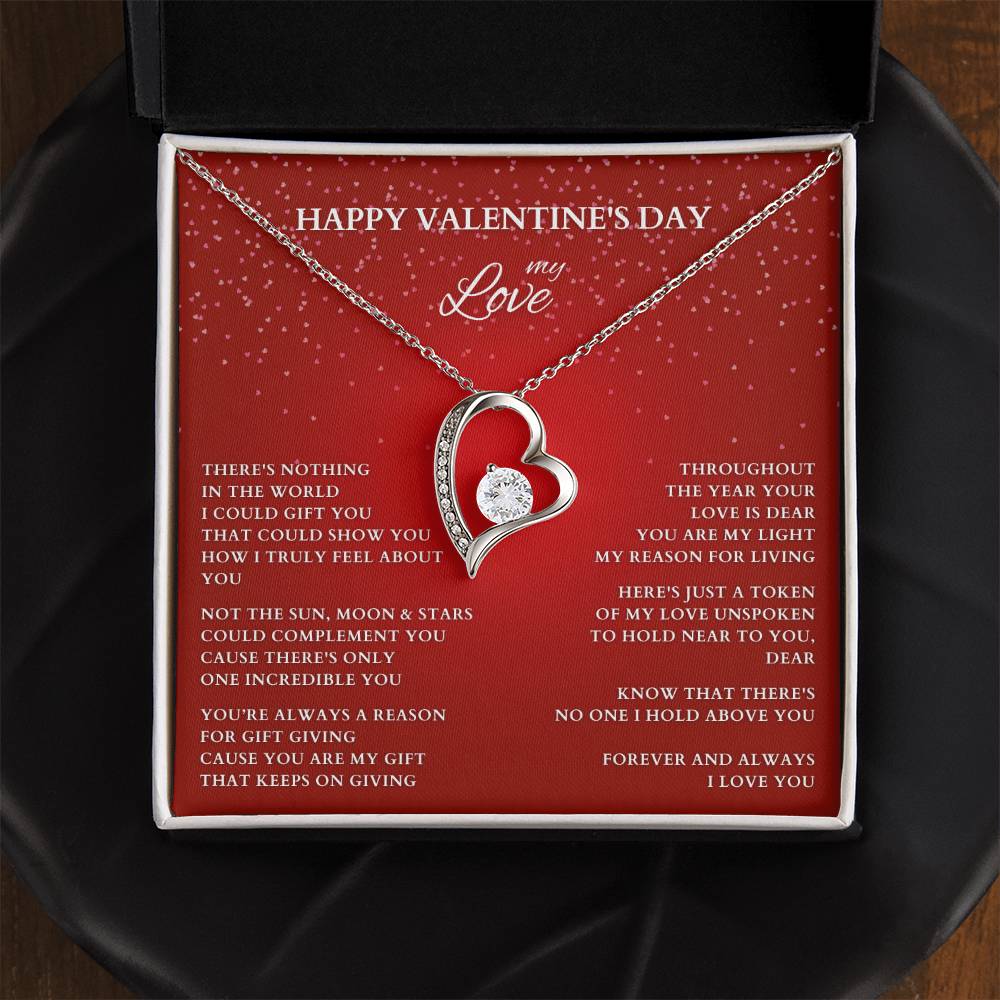 Wife Gift, Girlfriend Gift, Valentine Gift, Happy Valentines Day, Valentine's Day Gift, Wife Necklace, Diamond Necklace, Wife Valentine Gift