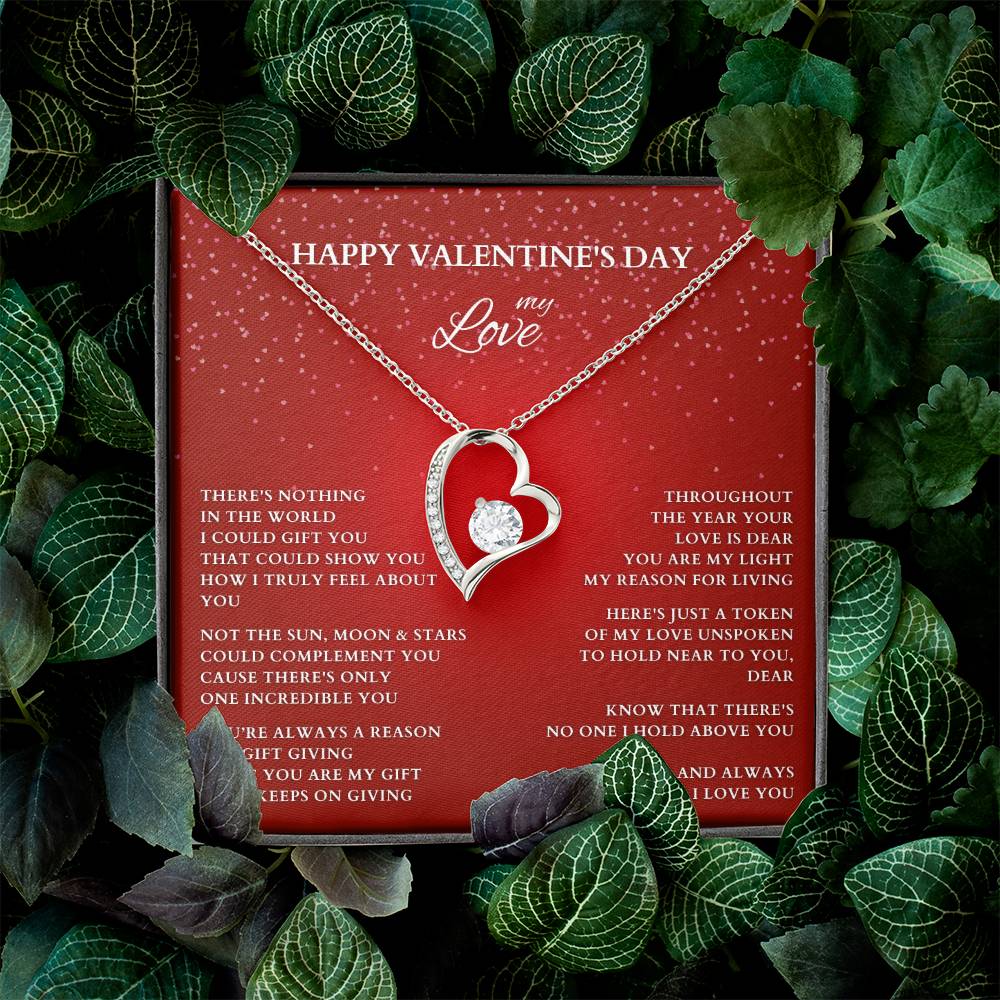 Wife Gift, Girlfriend Gift, Valentine Gift, Happy Valentines Day, Valentine's Day Gift, Wife Necklace, Diamond Necklace, Wife Valentine Gift