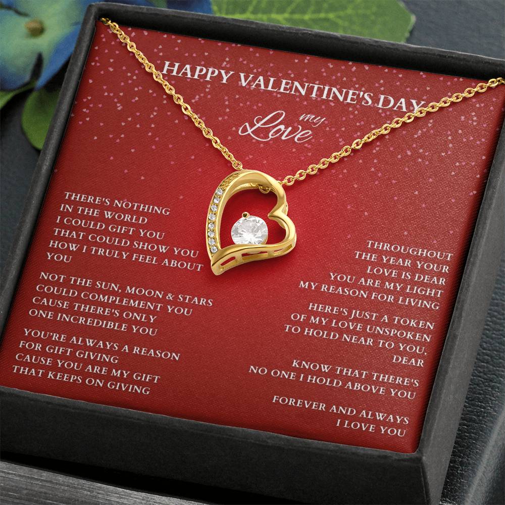 Wife Gift, Girlfriend Gift, Valentine Gift, Happy Valentines Day, Valentine's Day Gift, Wife Necklace, Diamond Necklace, Wife Valentine Gift