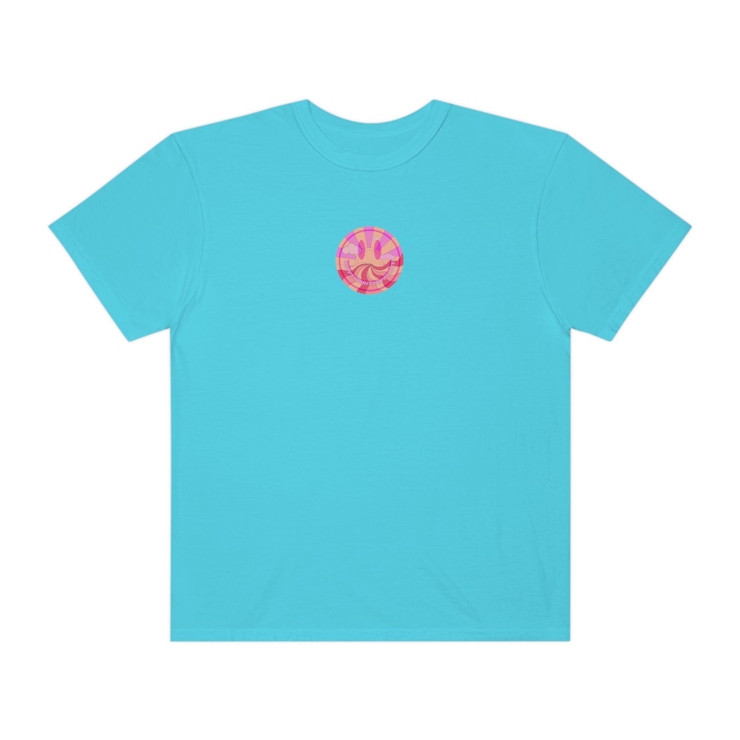 Retro Smile T shirt, Happy Spirit Happy Mind, Aesthetic t shirt, Graphic tee, Tumblr Tshirt, Trendy Oversized, Vsco girl, Comfort Colors Tee