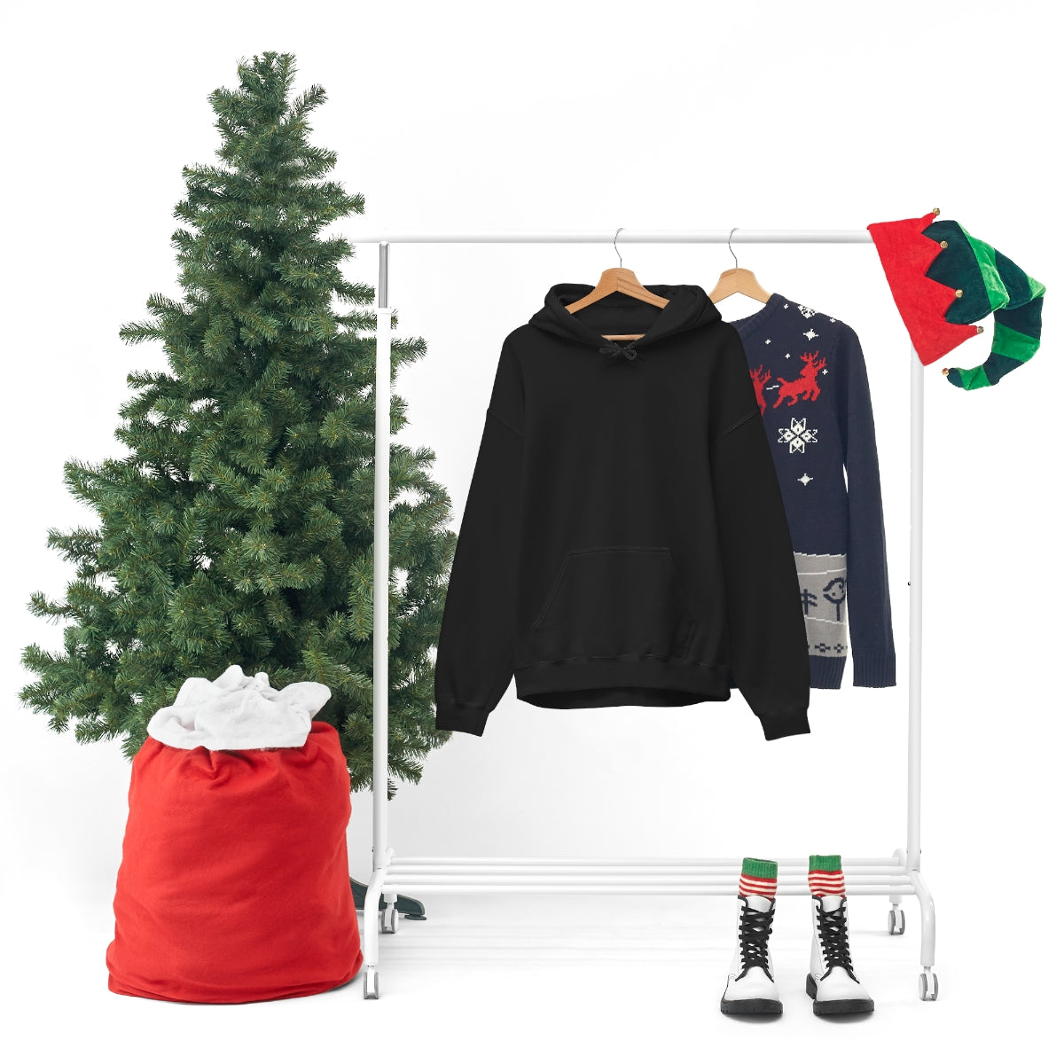 Happy Spirit Happy Life Sweatshirt, Gildan 18500 Hoodie, Oversized Hoodie, Back Print Trendy Sweatshirt, Beach Cover Up, Lake Cover Up