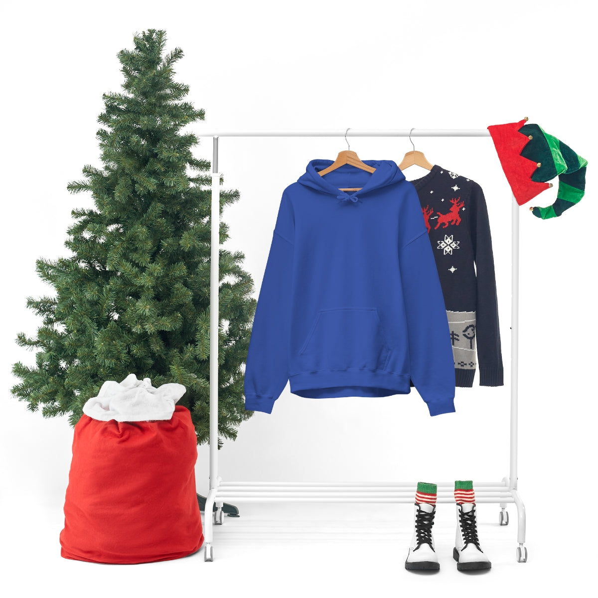 Happy Spirit Happy Life Sweatshirt, Gildan 18500 Hoodie, Oversized Hoodie, Back Print Trendy Sweatshirt, Beach Cover Up, Lake Cover Up