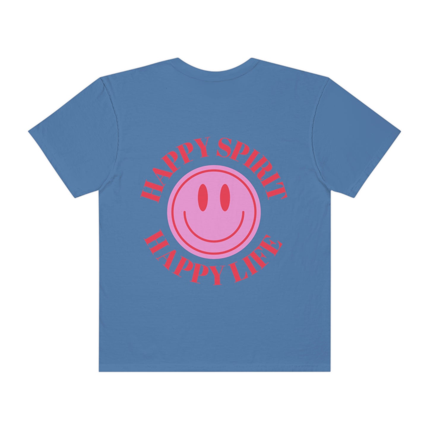 T shirt Happy Spirit Happy mind- Aesthetic t shirt, graphic tee, Tumblr tshirt, Trendy Oversized, Vsco girl