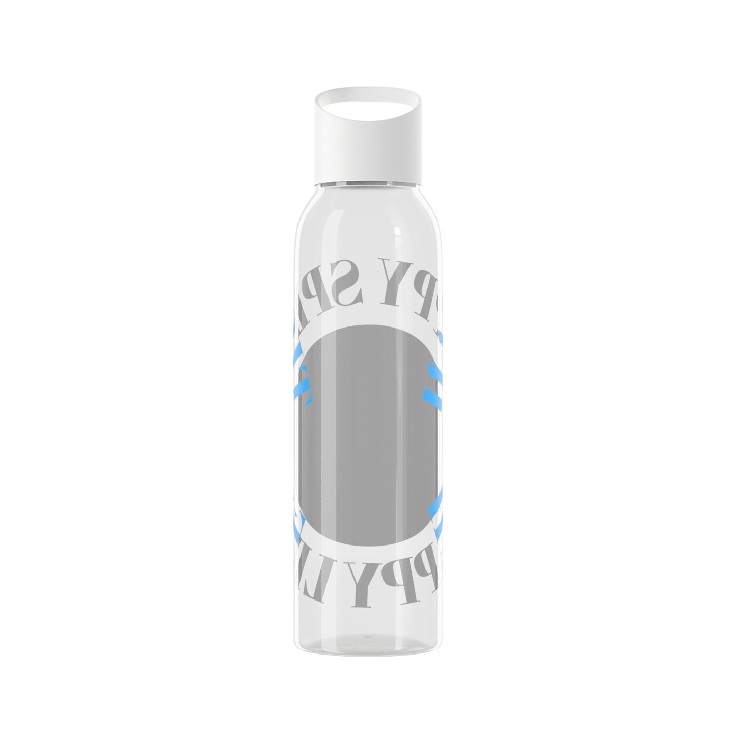 Water Bottle Happy Spirit Happy Life, Aesthetic Pink, Smile Face, Trendy Tumblr Bottle, Tritan Purple Happy Mind Tumbler, BPA Free Bottle