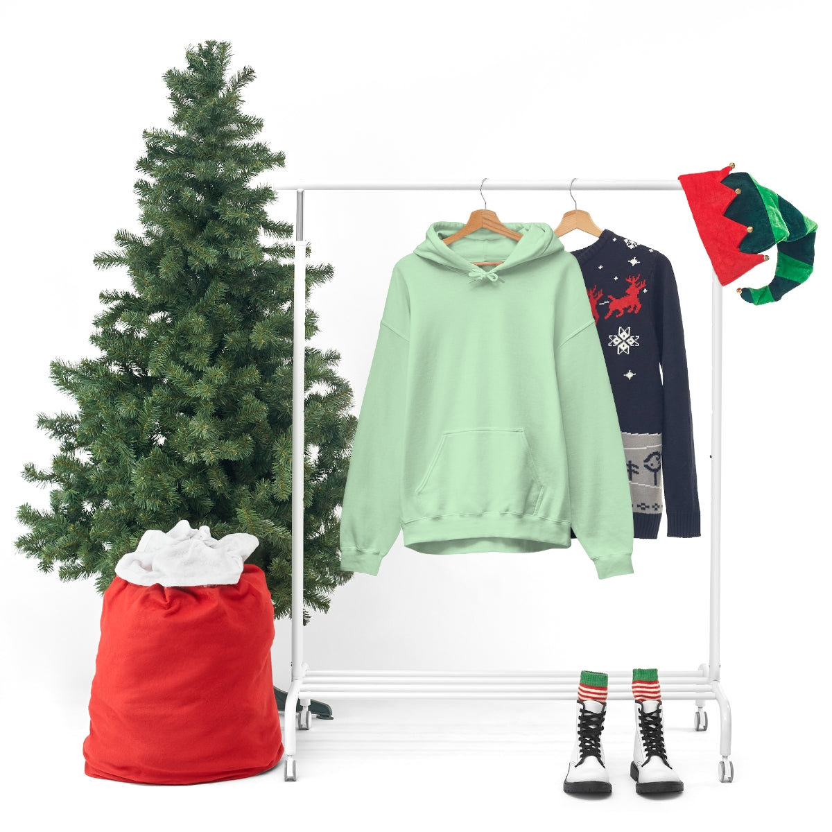 Happy Spirit Happy Life Sweatshirt, Gildan 18500 Hoodie, Oversized Hoodie, Back Print Trendy Sweatshirt, Beach Cover Up, Lake Cover Up
