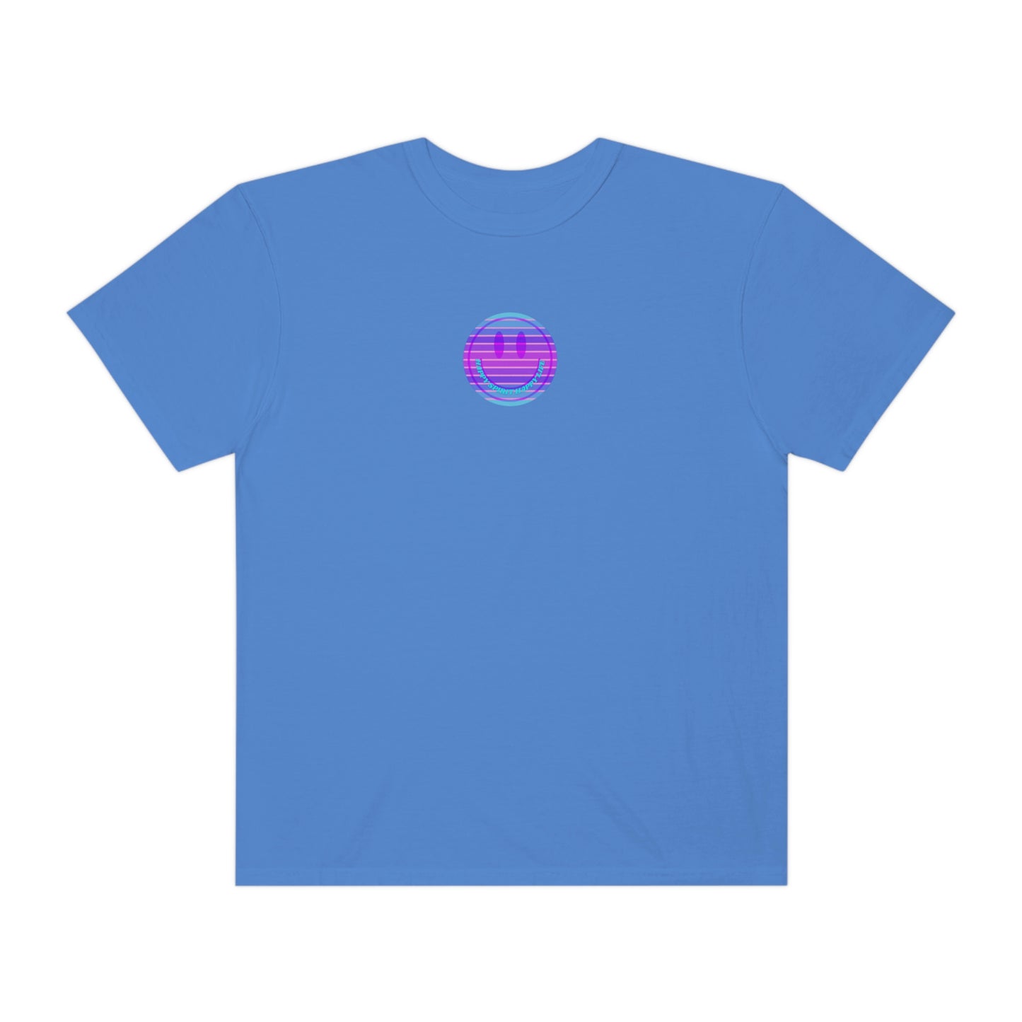 Retro Smile T shirt, Happy Spirit Happy Mind, Aesthetic t shirt, Graphic Tee Tumblr Tshirt, Trendy Oversized, Vsco girl, Comfort Colors