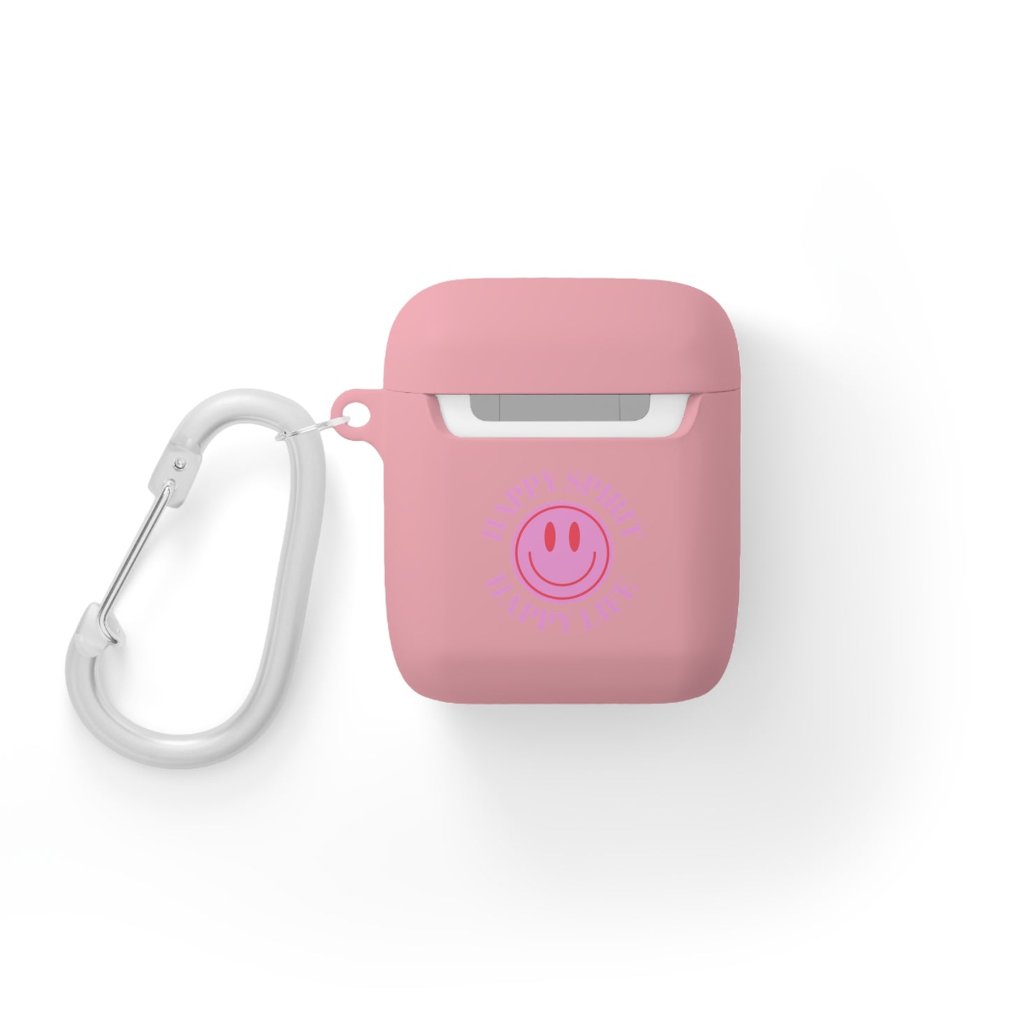 Happy Spirit Happy Life AirPods and AirPods Pro Case Cover, AirPods and AirPods Pro Case Cover, VSCO girl, Smiley Happy Life Protector Case